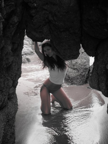 Female model photo shoot of GabriellaLove89 in broad beach