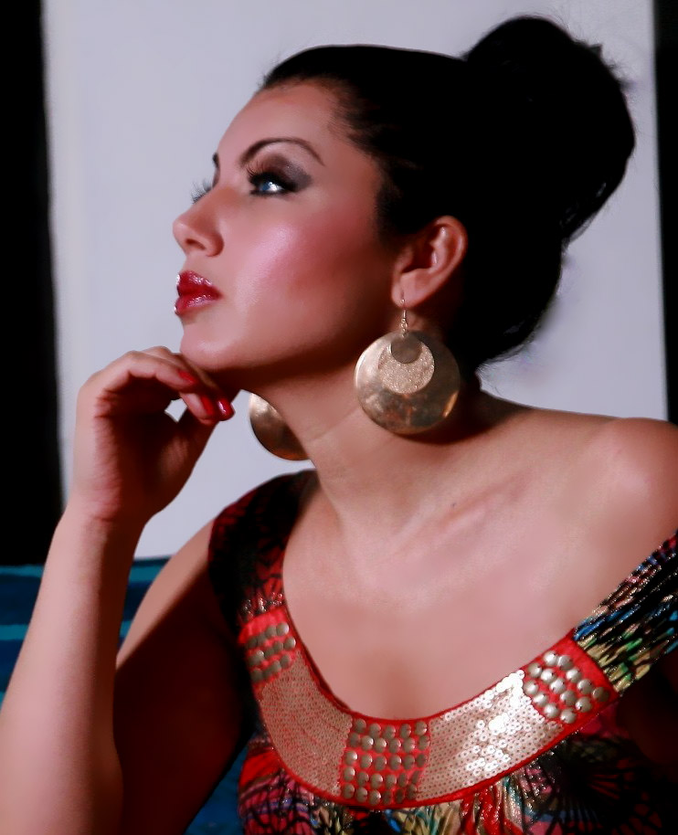 Female model photo shoot of Layla Atefi, makeup by QTMakeup By Cynthia N