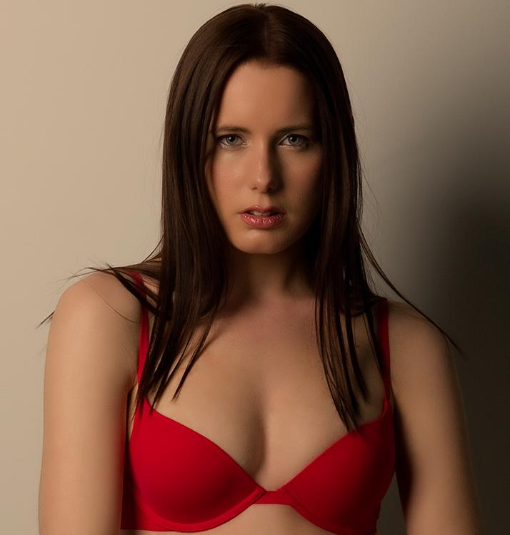 Female model photo shoot of Alex Lox in Toronto studio