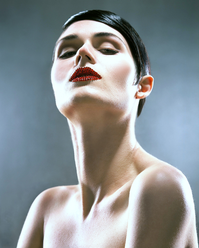 Female model photo shoot of kristina kingston in The White Space Photographic Studio, Fitzroy, Melb.