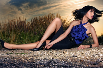 Female model photo shoot of KitaneT in Burbank