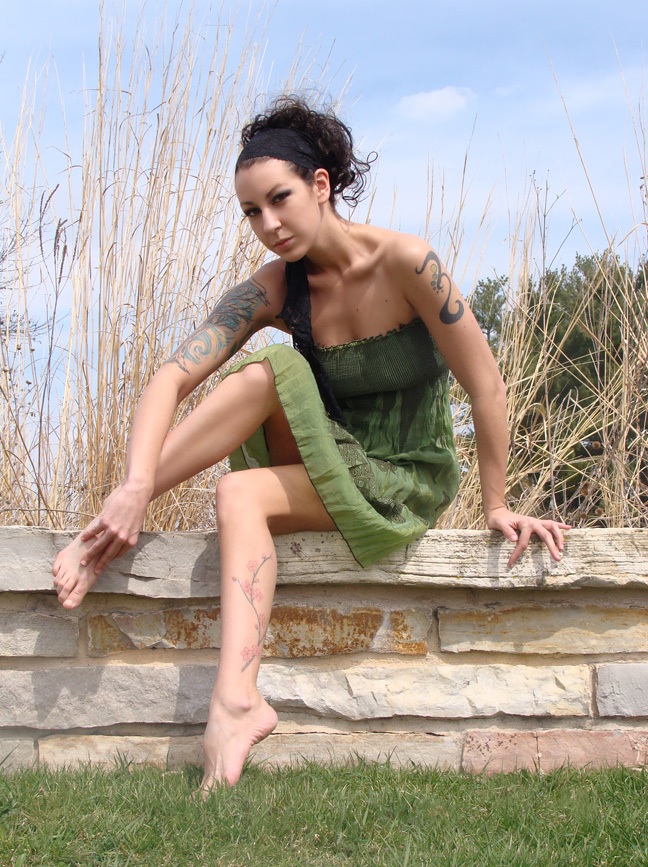 Female model photo shoot of Jayden Kai in Arboretum