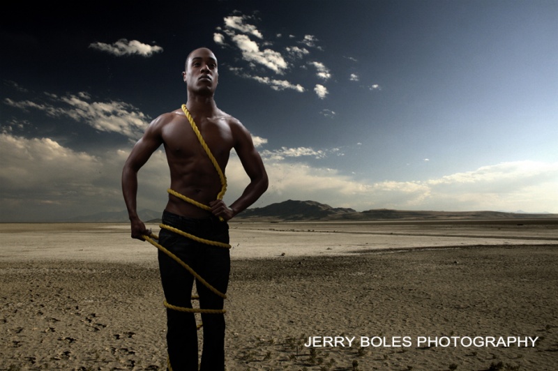 Male model photo shoot of Jerry Boles Photography and Sedrick Ward