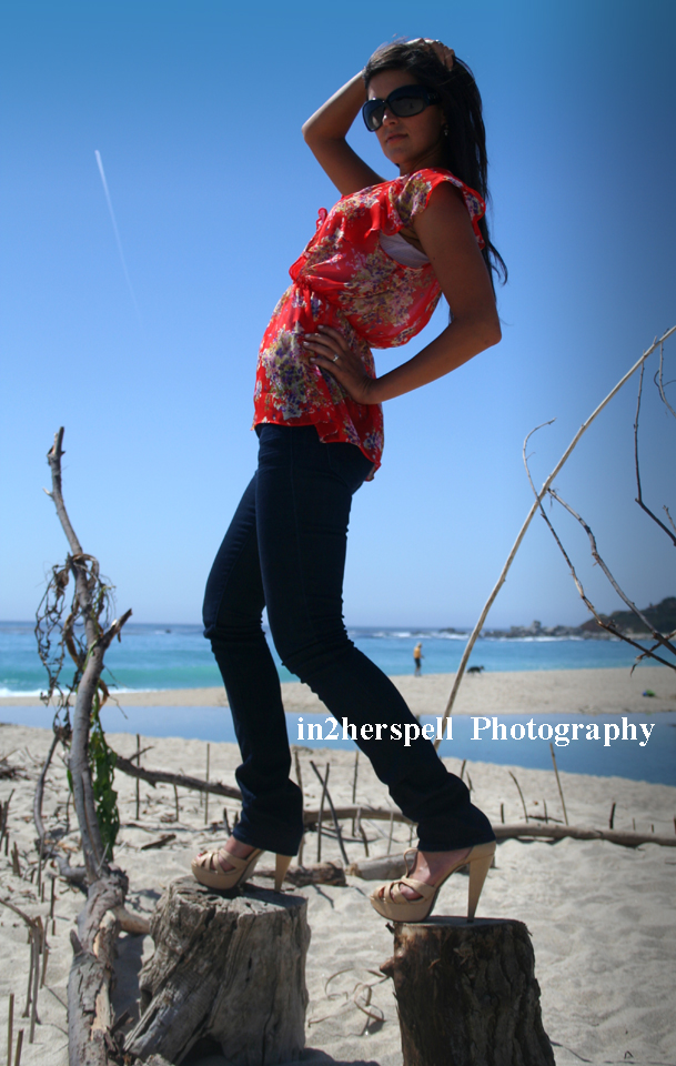 Female model photo shoot of in2herspell Photography in Carmel River Beach   Ca.