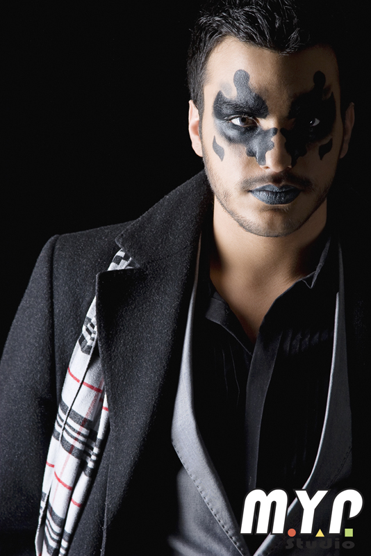 Male model photo shoot of MYP Studio and Hadi Mosaffa, makeup by Liora H