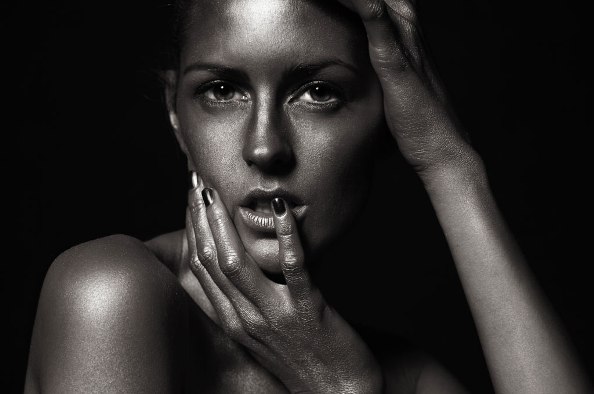 Female model photo shoot of Kelly L Nash - Make-up Artist