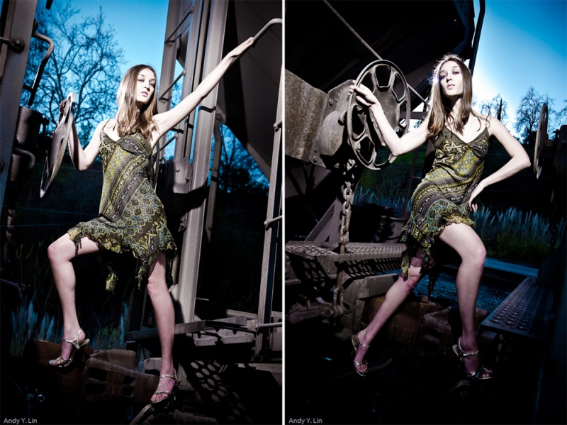 Female model photo shoot of Polina Yarovaya by Andy Lin in San Jose, CA