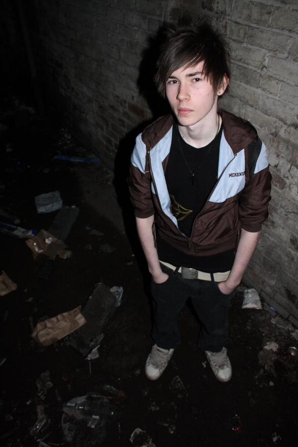 Male model photo shoot of Romeo Draven in Abandoned warehouse, Dudley