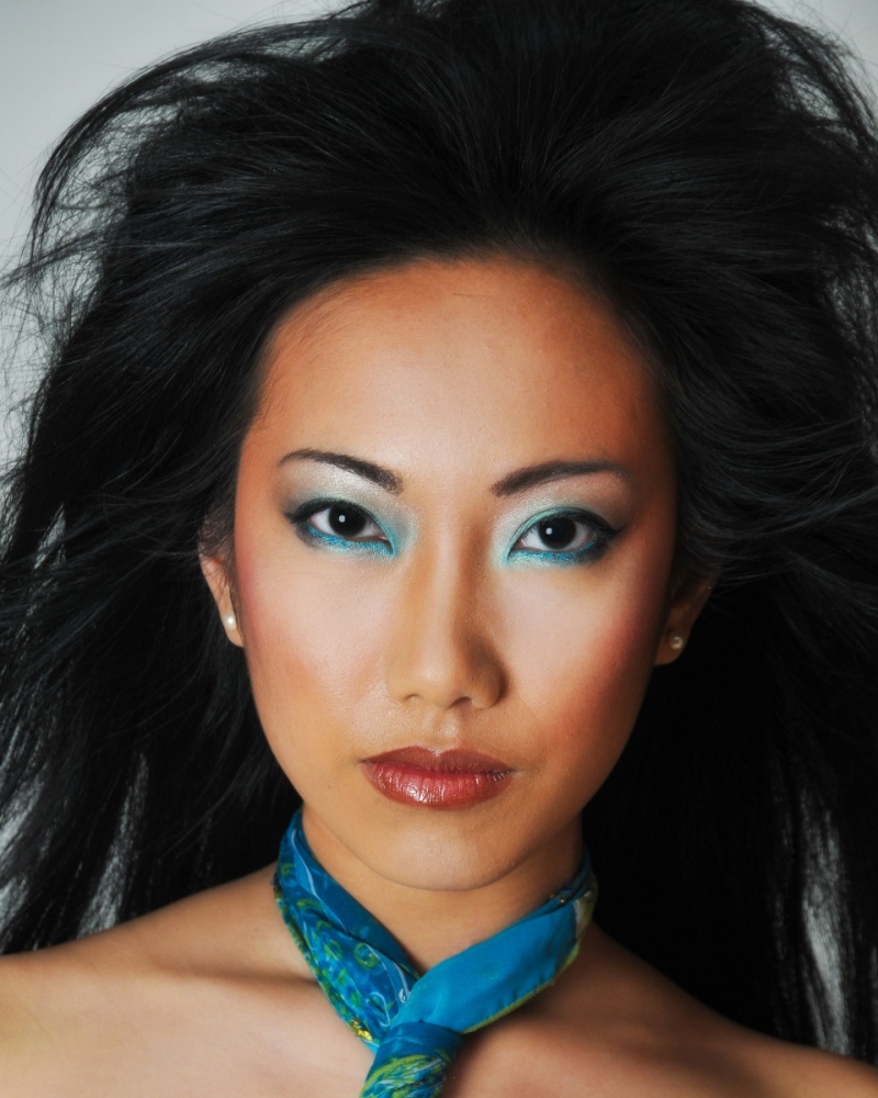 Female model photo shoot of Kim-Tuyen Truong by Image On Film, hair styled by Heather HHT, makeup by PHENOMENEYES STUDIO