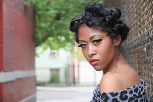 Female model photo shoot of PEPPER-COMPINC in brooklyn, ny