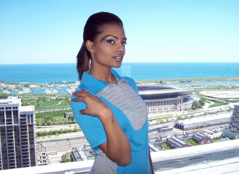 Female model photo shoot of Sagirah Ahmed in Chicago 