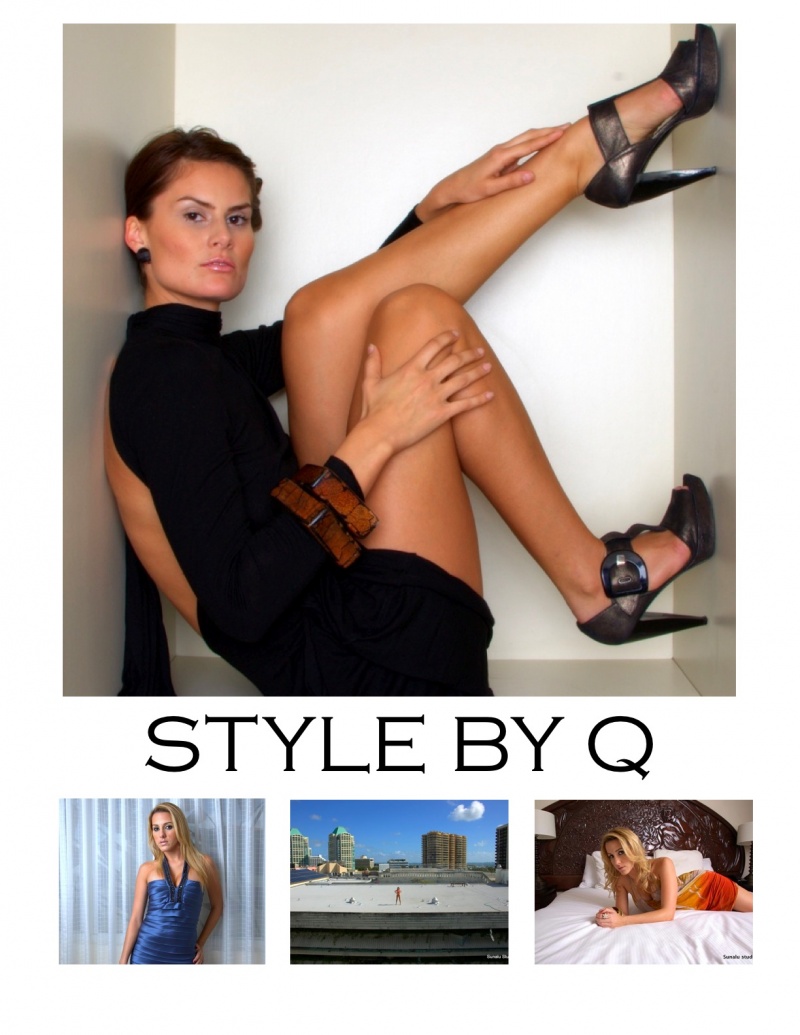 Female model photo shoot of Style Q