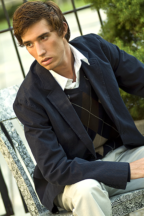 Male model photo shoot of Tyler James Barto