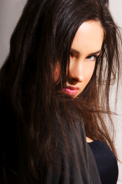 Female model photo shoot of Marinochka Kartinochka by TREVOR GODINHO in Toronto, makeup by May Nguyen