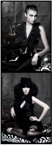 Female model photo shoot of Tan Arlidge Styling in Glen Krohn Studios