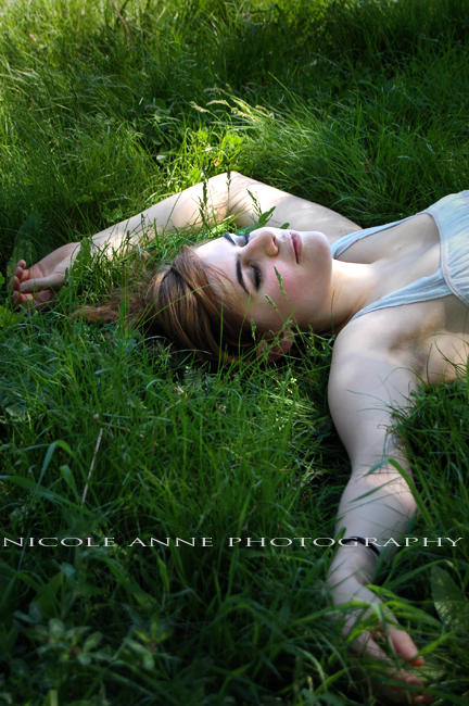 Female model photo shoot of nicole anne photo