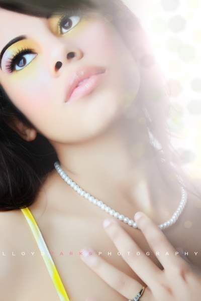 Female model photo shoot of Miss Elara by LLOYD PARKS, makeup by Flawless Sha