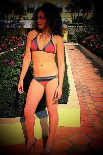 Female model photo shoot of Kayla Denise Patterson in Palm Beach