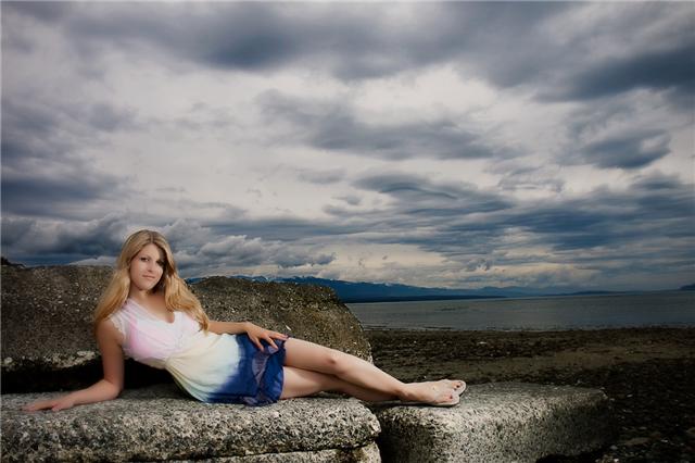 Female model photo shoot of ChristinaAngela by Vankle Photography in Qualicum