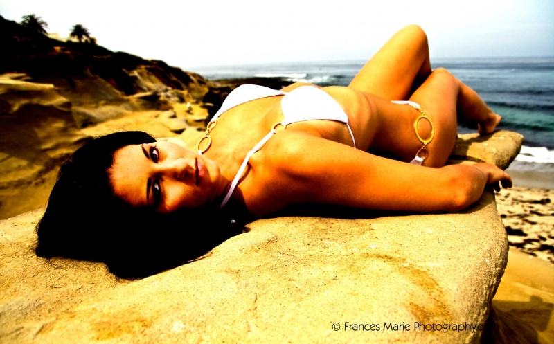 Female model photo shoot of Frances Reilly and Tara L in San Diego