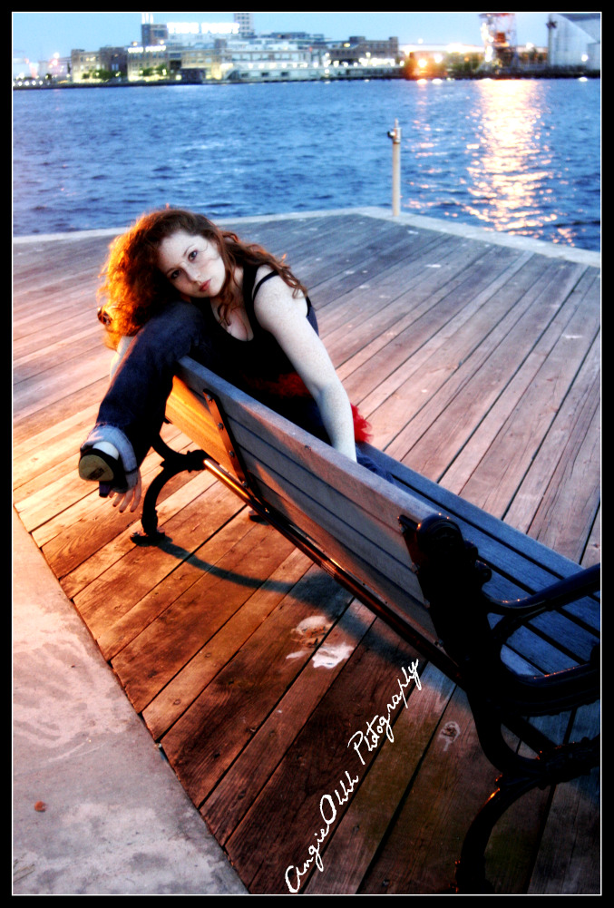 Female model photo shoot of AngieOhhh Photography in fells point