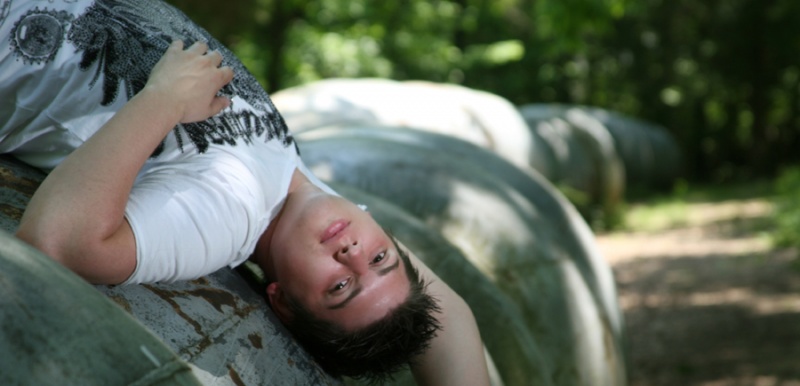 Male model photo shoot of BRET K in lumeir park 