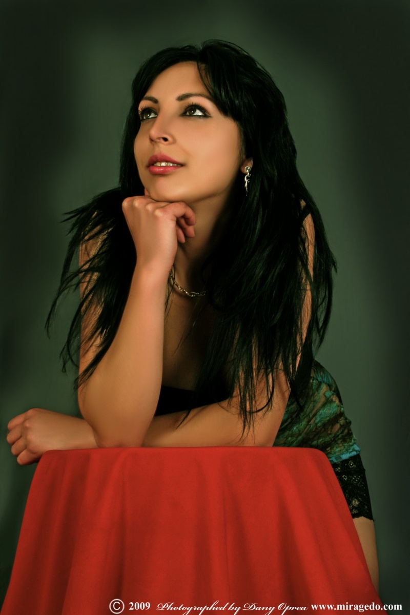 Female model photo shoot of Ana-MIRAGEDO in Cluj-Napoca, studio MIRAGE DO