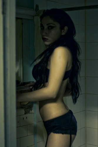 Female model photo shoot of Psycho Killer
