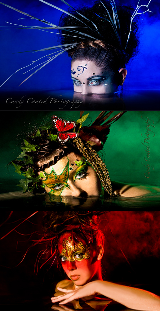 Female model photo shoot of Marisol MaK3uP  N  HaIR, Ashley Blank, Jen Friday and SaRoXantha by CandiMcCart Photography