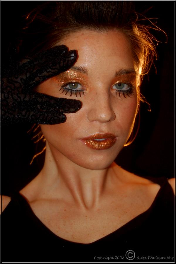 Female model photo shoot of aubz makeup and Sera Elizabeth in Studio
