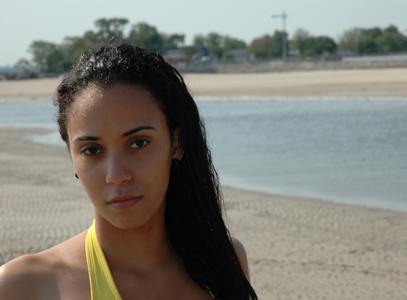 Female model photo shoot of Lilly Marilenx by KEVIN BARRON in Orchard beach