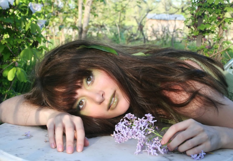Female model photo shoot of NikkiSixx by Rachell Coe, makeup by Allison Bennett MUA