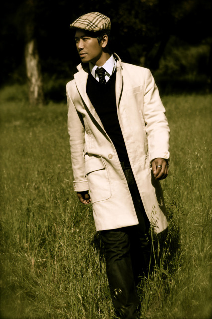 Male model photo shoot of TristanThomas by Elijah Star Fashion 