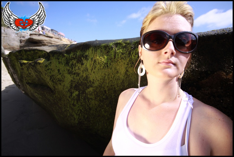 Female model photo shoot of Kristen Bigham in La Jolla CA