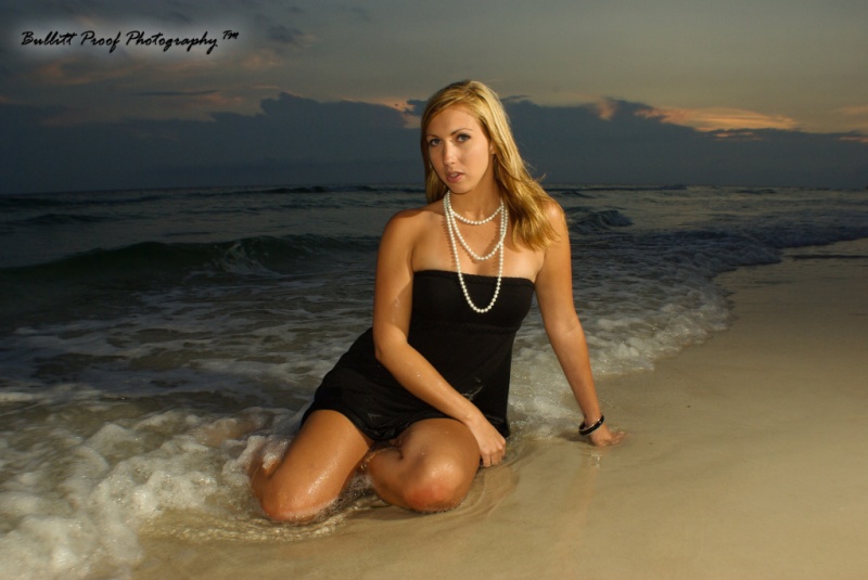 Male and Female model photo shoot of Bullitt Proof Photos and Britt Clarson in Panama City Beach, FL