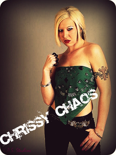 Female model photo shoot of Chrissy Chaos