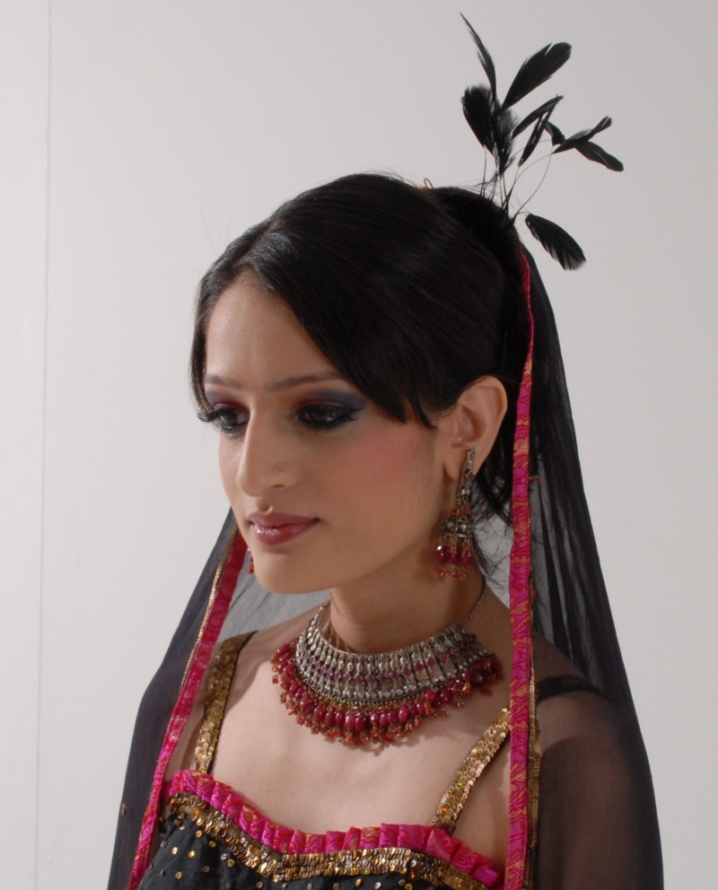 Female model photo shoot of Kiran at Diva Bridals