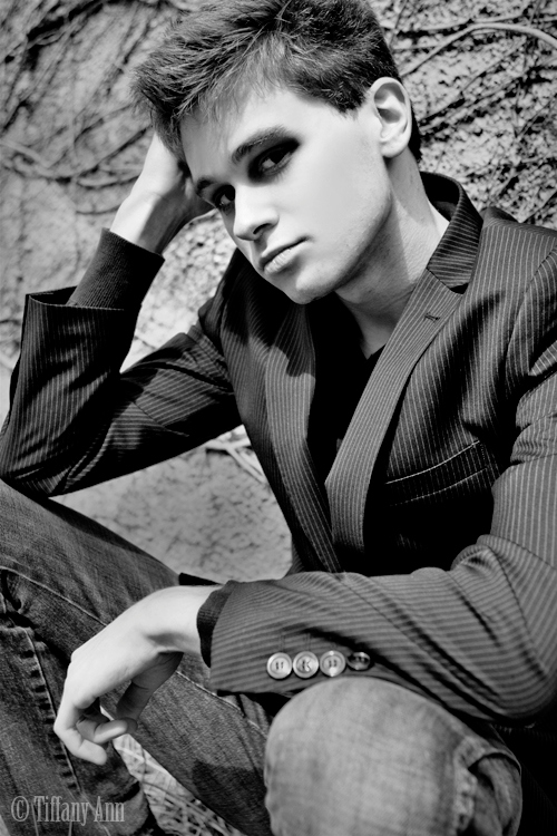 Male model photo shoot of Bradin Michael by Tiffany Moon - Artist