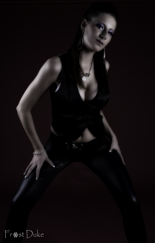Female model photo shoot of mercedes-annmarie in studio