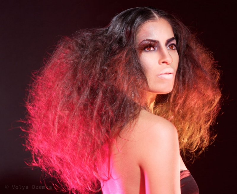 Female model photo shoot of Toots Hair Artistry by Volya Dzemka