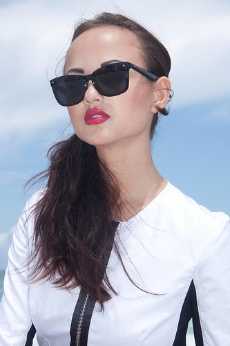 Female model photo shoot of Jordana Michael in Beach