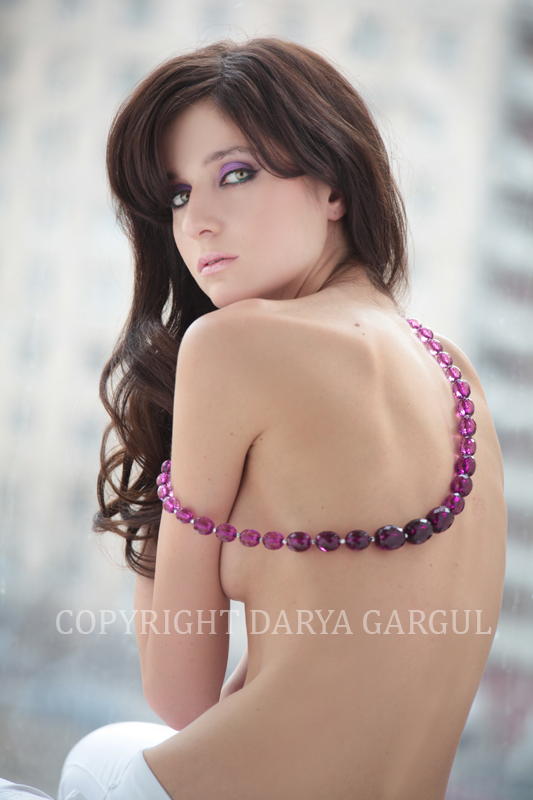 Female model photo shoot of Darya Gargul Russia
