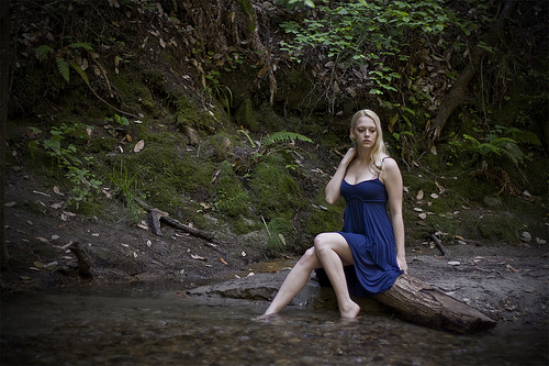 Female model photo shoot of Erica Wilkerson by Steve Caracappa in San Lorenzo Valley