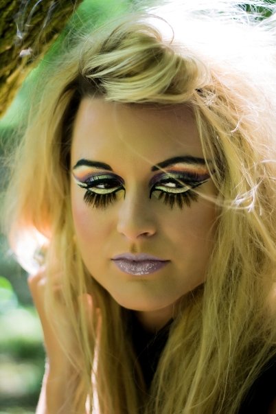 Female model photo shoot of Melissa Wright Make Up, makeup by Melissa Wright Make Up