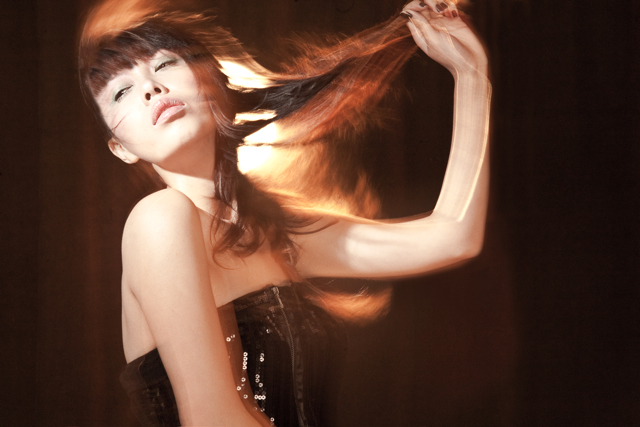Female model photo shoot of Ardis Wang by Yifei in San Francisco