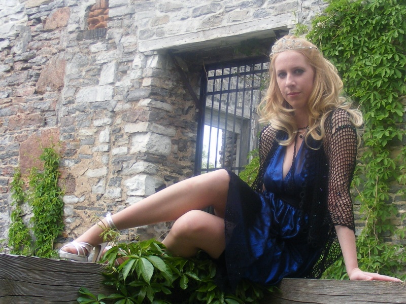 Female model photo shoot of Sky Lisette in Old Mill, Lindsay, Ontario