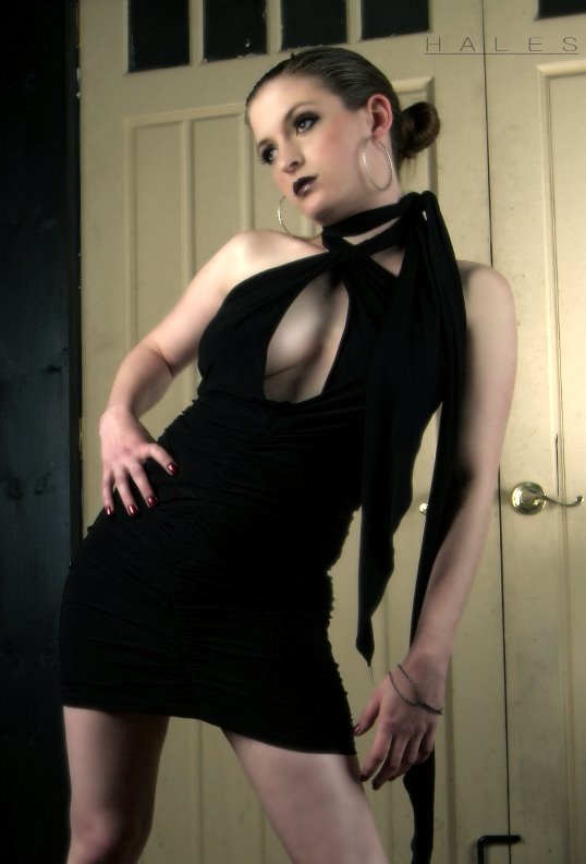 Female model photo shoot of Victoria DFayre by Don Hales in Studio 1425 Denver