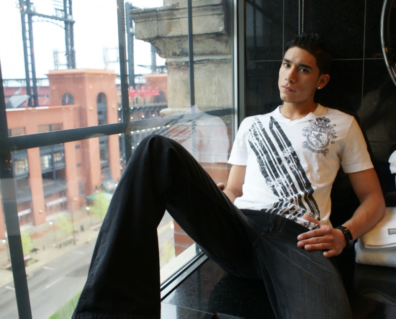 Male model photo shoot of RG Insights and Model Jay Masterman in Westin Hotel - St. Louis, Missouri - Presidential Suite