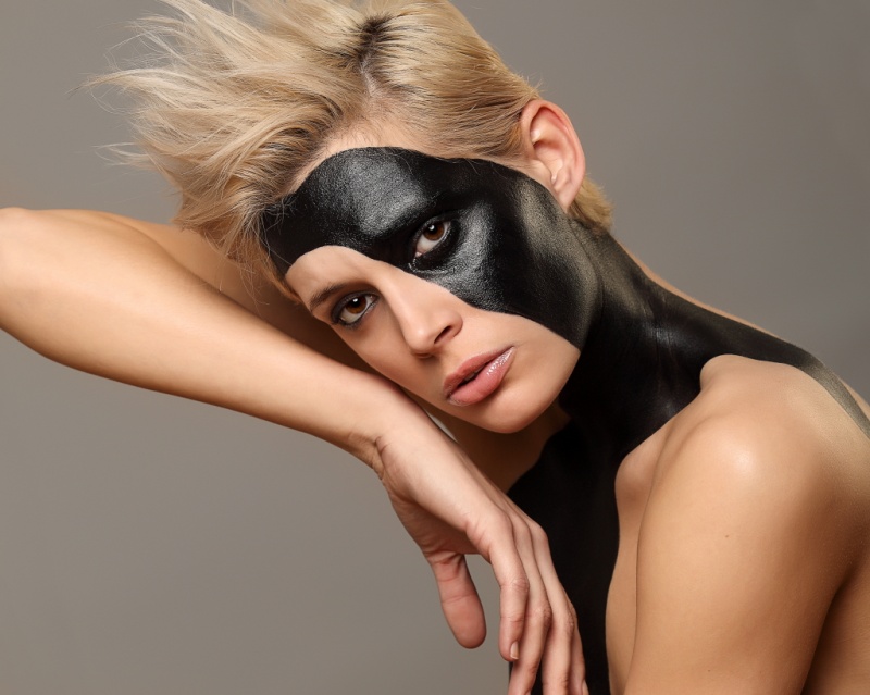 Female model photo shoot of Nina Cardella by Robert Beczarski, makeup by Karen Koenig