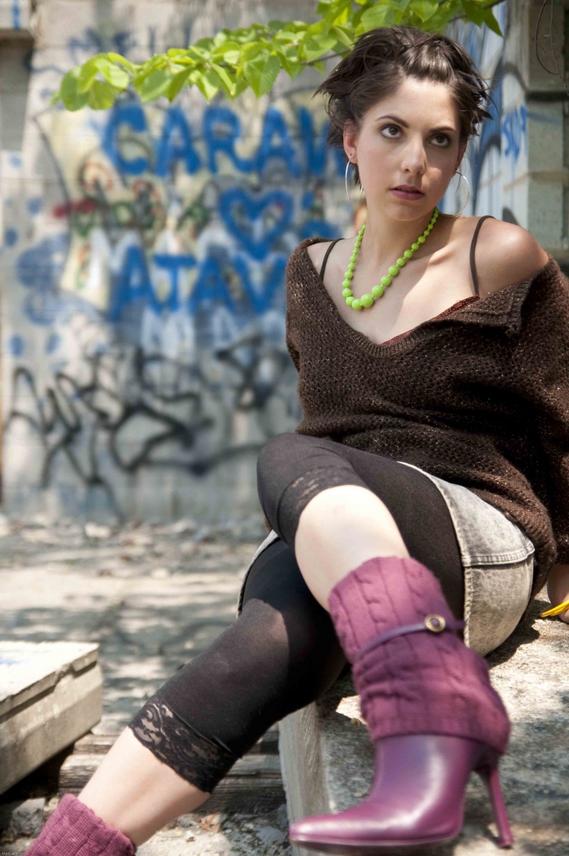 Female model photo shoot of AlethaFaye by Mark Drolias-Deceased- in Graffittied Awesomeness near Plymouth, MI